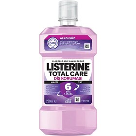 Resim Listerine Total Care Hafif Tat Diş Koruması Ağız Gargarası 250 ml - Gratis 