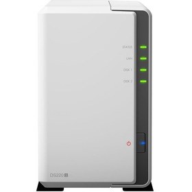 Resim Synology DS220J04 2X2TB Raıd(0-1) Nas Depolama Ünitesi 