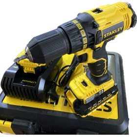 Resim Stanley 18v Li-on Çift Batarya Scd201d2k 