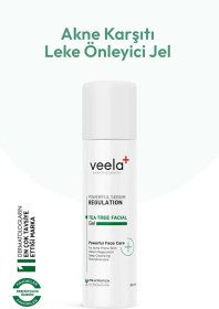 Resim Veela Leke Karşıtı Yüz Temizleme Jeli Tea Tree Facial Gel 