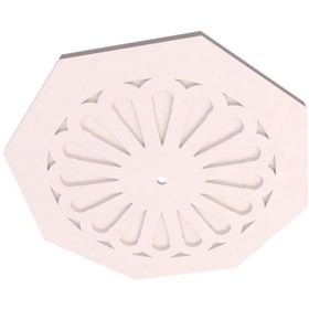 Resim MOTİFPİYER Lamba Tavan Göbeği-Sekizgen-135-56cm-2 Adet 