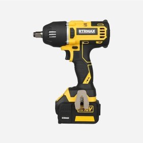 Resim Rtrmax RTX2029 18v 400 NM 2 x 4 Ah Akü Kömürsüz X-lion Akülü Somun Sıkma 