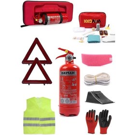 Resim Eva Trafik Ve İlk Yardım Seti Ekonomik - Tüvtürk Uyumlu Eva Trafik Seti Tüp 4 Yıl Garantili 