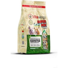 Resim Vitawings Süper Mix Menü Hamster Yemi 400 Gr 