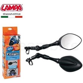 Resim Lampa T-Logic Motosiklet Aynası Sağ+Sol Takım 90134 