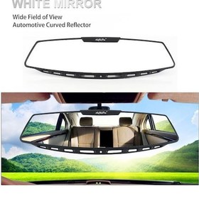 Resim Beyaz Seametal 300mm Araba Geniş Görüş Alanı Yüksek Çözünürlüklü Yardımcı Ayna Panoramik Dikiz Aynası Yansıtıcı Lens 