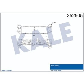 Resim Intercooler 5 (F10 F11 F18) 2013- 504649133 