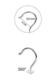 Resim 10Adet Yüksek Kalite 44 CM Ahşap Askı Ceket Askısı Takım Elbise A Ahşap 