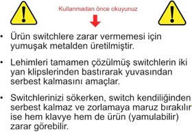 Resim Spelt Mekanik Klavye Switch ve Tuş Kapağı Sökme Aparatı 
