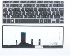 Resim Toshiba Portege Z30-ASMBNX2 ile Uyumlu Klavye Türkçe Siyah Işıklı 