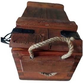 Resim Maker Ticaret Koleksiyonluk Dekoratif Sandık 1938 Yılına Ait 68 X 32 X 30 Cm 