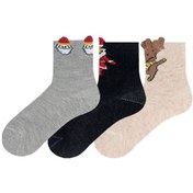 Resim Bdalışveriş 3 Lü Erkek Bebek Çorabı 