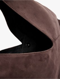 Resim Koton Askılı Büyük Boy Suni Deri Omuz Çantası Kahverengi 6wak30016aa Kahverengi 
