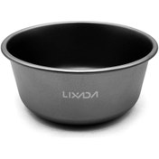 Resim Skycıty Açık Hava Pure Ti Piknik Kasesi Taşınabilir Sofra Takımı Kamp Seyahat Anti-haşlanma Anında Erişte Kasesi Gümüş 