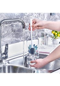 Resim Mutfak Için Silikon Biberon Ve Şişe Temizleme Fırçası N1126773 Çok Renkli 