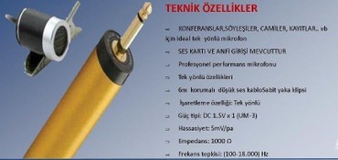 Resim AS-70 YAKA MİKROFONU D-Sound