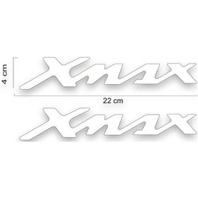 Resim X Max Beyaz Sticker 04 