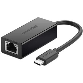 Resim USB Type-C RJ45 100 Mbps Ethernet Dönüştürücü 