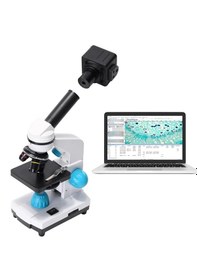 Resim Monozone 2000x Zoom Monoküler Mikroskop Kiti Laboratuvar Eğitim 