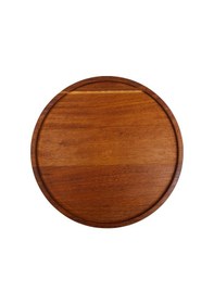 Resim İçi Çukur Yuvarlak Tahta 32 Cm 