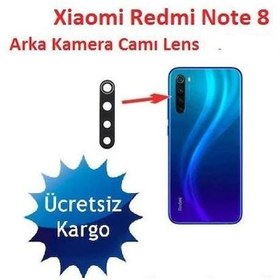Resim XIAOMI REDMI NOTE 8 ARKA KAMERA LENS CAMI 