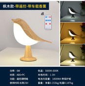 Resim Tenfowee Şarj Edilebilir Kuş Şekilli Led Aromaterapi Lamba - Yatak Odası Ve Araç İçin Dekoratif Aydınlatma Diğer 