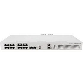 Resim Mikrotik Crs418-8p-8g-2s+rm 16 Port Gigabit L3 Switch Poe Ve 10g Uplink 