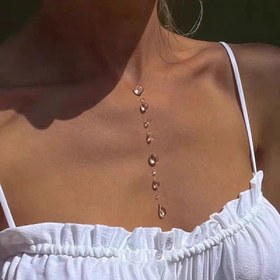 Resim Kadınlar için Şık Minimalist Reçine Damlalı Küpe ve Kolye Seti - Zarif Beyaz Volanlı Üst, Yaz Parti Takı Hediyesi, Parti Takıları|Volanlı Yaka|Reçine Takıları 