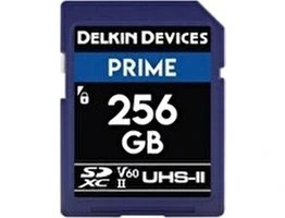 Resim Delkin Devices 128GB Prime UHS-II SDXC (V60) Hafıza Kartı 