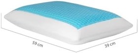Resim SOUB SLEEP Sogutucu Jelli Ortopedik Visco Yastık 40x60cm 