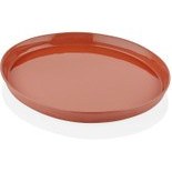 Resim Cotta Limoges Servis Tabağı Terracota 27 Cm The Mia