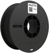 Resim Delixa Filetto Pla+ Filament 1.75mm 1 Kg - Siyah 