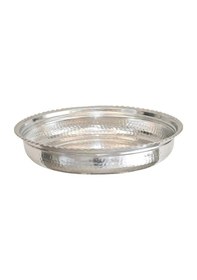 Resim Bakır Kalaylı Derin Fırın Tepsi 27 Cm Gümüş 