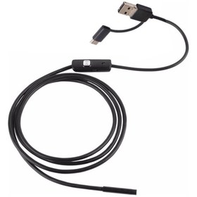 Resim Angel Eye Endoskop Yılan Kamera 20 Metre Uyumlu Su Geçirmez Yumuşak Kablo 