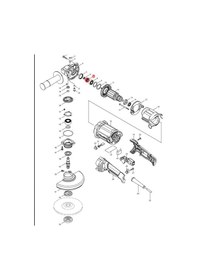 Resim Makita GA6010 Dişli Ürün Kodu 227520-1 