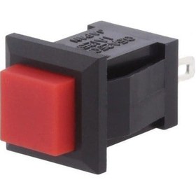 Resim Ayt Ic-180k Buton Plastik Yaylı Ters 2 Pin Bas Çek Buton Düğme 13-11 Mm 