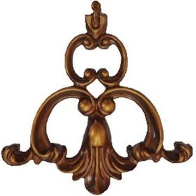 Resim Decogold Kahve Eskitme Göbek İçi Motif 15 16 Cm 