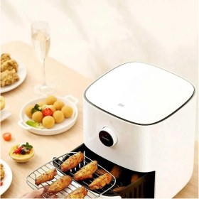 Resim 3.5l 1500W Yağsız Kızartma Hava Fritözü Beyaz 