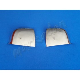 Resim Opel Combo Krom Ayna Kapağı 2011 - 2018 2 Parça Paslanmaz Çelik 