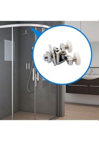 Resim Ayrıntıshop Duşakabin Metal Tekerlek 24mm 1 Adet Krom 