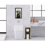 Resim Bk Home Doğal Masif Ahşap Tuvalet Kağıtlığı Ve Dekoratif Ahşap Si (551052500) Bk