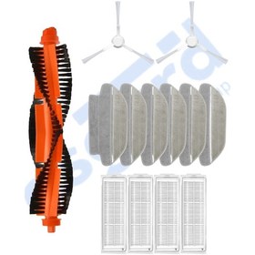 Resim Viomi Mop Pro, 3c ,3c Plus Uyumlu 1 Ana Fırça 2 Yan Fırça 4 Filtre 6 Mop Pkt-iasgf0000424 