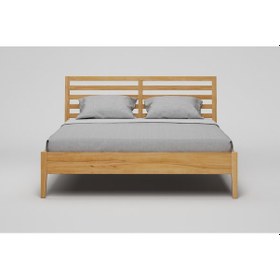 Resim Lotus Ithal Ladin Masif Ahşap Karyola 100 X 200 Cm 