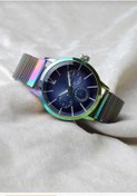 Resim ÇENÇEN Unisex Rainbow Mıknatıslı Kol Saati 