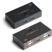 Resim Dark DK-AC-KVMHD01 2x HDMI 4x USB KVM SWITCH 4K-30 Hz 