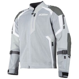 Resim Klim Induction Pro Korumalı Motosiklet Montu Gri Beyaz 