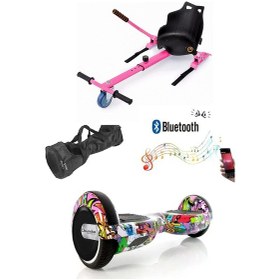 Resim Citymate Elektrikli Kaykay Hoverboard Akıllı Denge 6.5 Inch + Hoverkart + Çanta Extrem Paket D04 