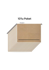 Resim Tunakart Asd2003 Plastik Çubuklu Askılı Telli Dosya 10'lu Paket 