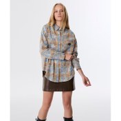 Resim Twist Ekose Kadın Gömlek (TW6250025056) 