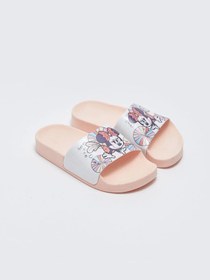 Resim LC Waikiki Minnie Mouse Lisanslı Tek Bantlı Kız Çocuk Terlik Astugiyim Ms2kq529z4 astugiyimMS2KQ529Z4 